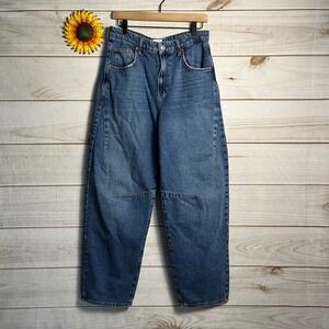 BDG Logan Sustain Women's Baggy Jeans High Waist Wide leg Denim Pants